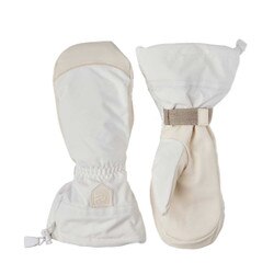 Hestra Mono Wool Mitt in Off White